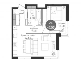 Продается однокомнатная квартира, 47.1 м2, поселение Десёновское, 1-я Ватутинская улица, 14к1