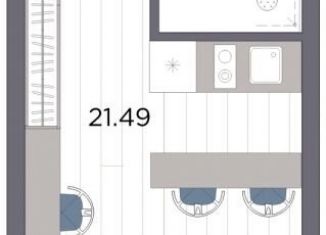 Продается квартира студия, 24.2 м2, Санкт-Петербург, Магнитогорская улица, 51литЗ