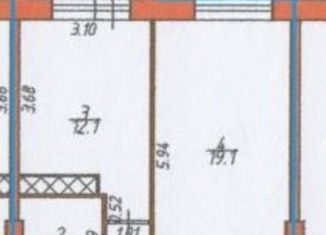 1-комнатная квартира на продажу, 49.8 м2, Ставрополь, Октябрьская улица, 184/1А, микрорайон № 18