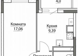 Продажа 1-ком. квартиры, 37.7 м2, посёлок Красный Бор