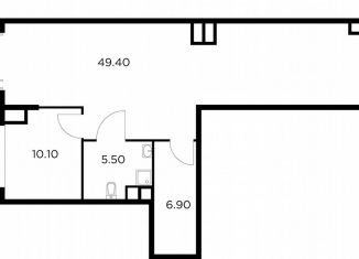 Продажа помещения свободного назначения, 71.9 м2, Мытищи, жилой комплекс Белый Grad, к11.1