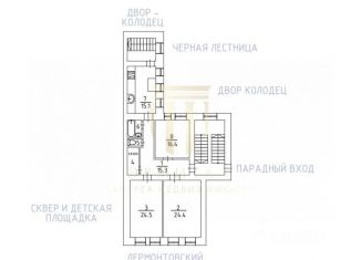 Продаю 3-комнатную квартиру, 104 м2, Санкт-Петербург, Лермонтовский проспект, 23, метро Садовая