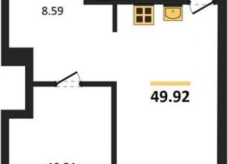 1-ком. квартира на продажу, 49.9 м2, Воронеж, Коминтерновский район