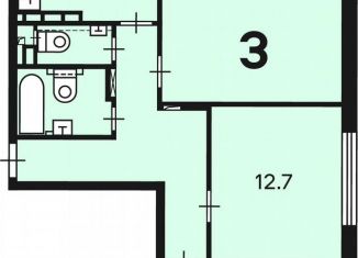 Продам 3-комнатную квартиру, 74.2 м2, Москва, Осташковская улица, 9к2, метро Бабушкинская