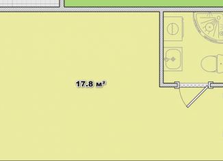 Продам квартиру студию, 17.8 м2, Москва, ЗАО, улица Академика Анохина, 9к1