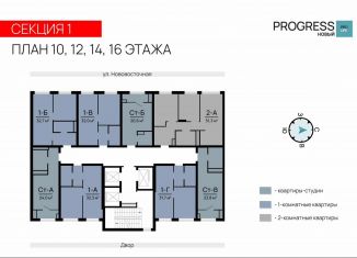 1-ком. квартира на продажу, 32 м2, Астрахань