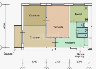 Продам 3-комнатную квартиру, 51.4 м2, Москва, улица Конёнкова, 19Г, метро Бибирево