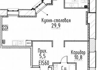 Продаю трехкомнатную квартиру, 120.7 м2, Санкт-Петербург, Центральный район, улица Моисеенко, 10