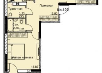 Трехкомнатная квартира на продажу, 72.1 м2, Ижевск