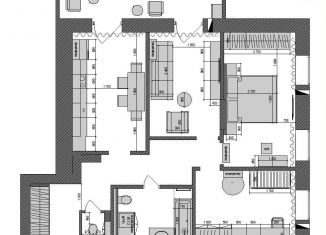 Продажа 3-ком. квартиры, 82 м2, Новосибирск, улица Гоголя, 205/1, ЖК Расцветай на Гоголя