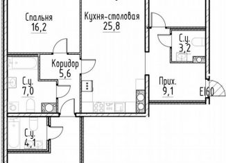 Продается 3-комнатная квартира, 108.1 м2, Санкт-Петербург, Центральный район