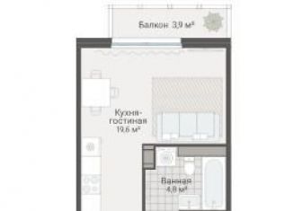 Продается квартира студия, 30.7 м2, Санкт-Петербург, Актёрский проезд, 2к1, муниципальный округ № 15