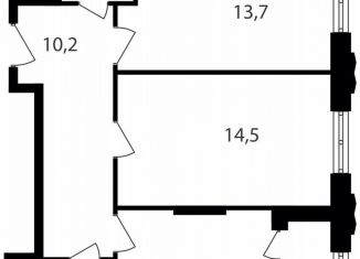 Продажа 2-комнатной квартиры, 56.8 м2, Москва, район Чертаново Южное