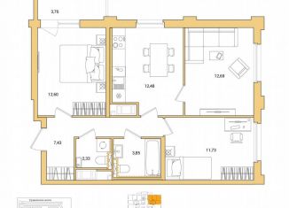 Продается трехкомнатная квартира, 65 м2, Санкт-Петербург