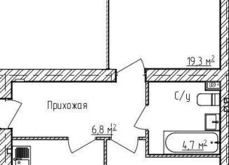 Продаю 2-комнатную квартиру, 55.9 м2, Ярославская область