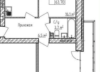 Продам двухкомнатную квартиру, 28.4 м2, Ярославская область