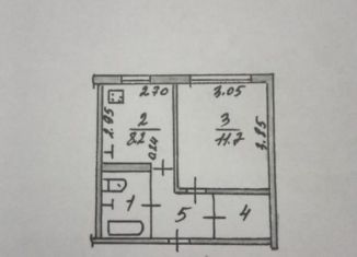 Однокомнатная квартира на продажу, 30 м2, Татарстан, улица Тази Гиззата, 12