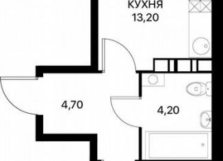 Продается 1-комнатная квартира, 40.4 м2, Ростов-на-Дону, Первомайский район