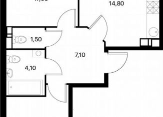 Продажа 2-ком. квартиры, 64.1 м2, Ростов-на-Дону, Первомайский район