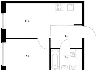 Продажа однокомнатной квартиры, 32.3 м2, Владивосток, Первомайский район, жилой комплекс Босфорский Парк, 9