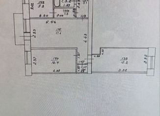 3-ком. квартира на продажу, 55 м2, Киров, улица Карла Маркса, 140