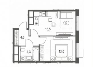 Продается 2-комнатная квартира, 37.4 м2, Москва, Тагильская улица, 2к1, станция Бульвар Рокоссовского