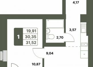 Продается 1-комнатная квартира, 31.5 м2, Республика Башкортостан