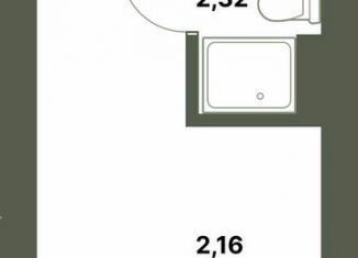 1-комнатная квартира на продажу, 20.5 м2, село Миловка