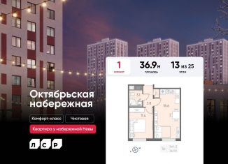 Продажа 1-комнатной квартиры, 36.9 м2, Санкт-Петербург, муниципальный округ Народный