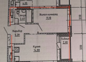 Продажа однокомнатной квартиры, 35.4 м2, Екатеринбург, метро Уральская