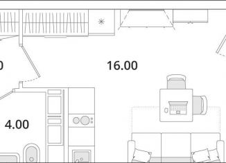 Продаю квартиру студию, 24.4 м2, Санкт-Петербург, Планерная улица, 99