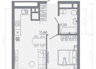 Продажа 1-ком. квартиры, 38.9 м2, Казань, Советский район