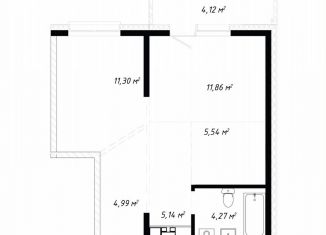 Продам двухкомнатную квартиру, 47.2 м2, Иркутск