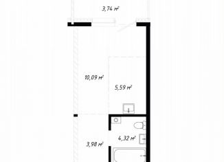 Продажа 1-комнатной квартиры, 27.7 м2, Иркутская область