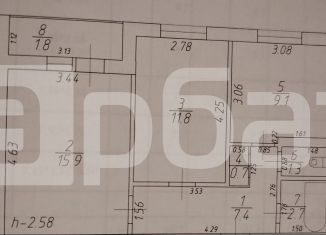 2-ком. квартира на продажу, 48.9 м2, Костромская область, Лесной микрорайон, 4