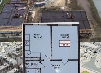 Продаю 1-комнатную квартиру, 42 м2, посёлок городского типа Семендер, улица Абдурахмана Исмаилова, 7