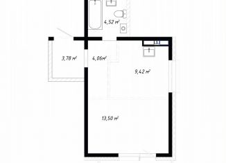 Продам 2-комнатную квартиру, 39.4 м2, Иркутск