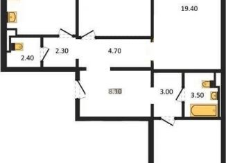 Продается 3-комнатная квартира, 91.1 м2, Воронеж, улица Шишкова, 140Б/23, Центральный район