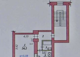 Продаю 1-ком. квартиру, 45 м2, Златоуст, проспект Мира, 20