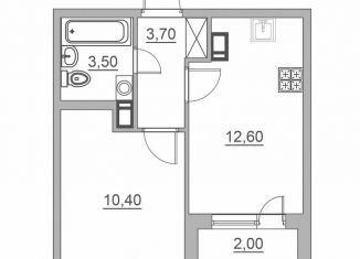 Продам 1-ком. квартиру, 31.2 м2, Всеволожск, Взлётная улица, 14