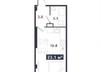 Продаю квартиру студию, 23.1 м2, Мурино, улица Шоссе в Лаврики, 93