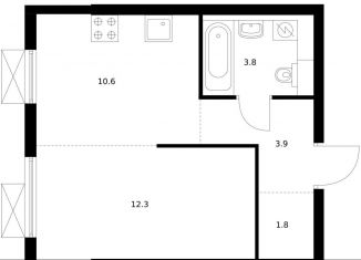 Продается 1-ком. квартира, 32.4 м2, городской округ Красногорск