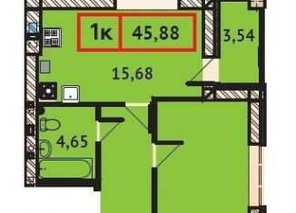 Продаю 1-комнатную квартиру, 45.9 м2, Иваново, улица Плеханова, 28/68, Фрунзенский район