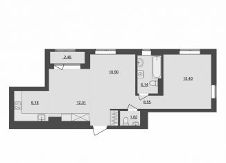 Продам 3-комнатную квартиру, 62.8 м2, Ижевск, Индустриальный район