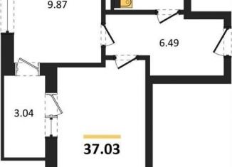 Продаю однокомнатную квартиру, 37 м2, Воронеж, Коминтерновский район, улица 45-й Стрелковой Дивизии, 259/27