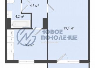 1-ком. квартира на продажу, 37 м2, Омск, посёлок Биофабрика, 18к2