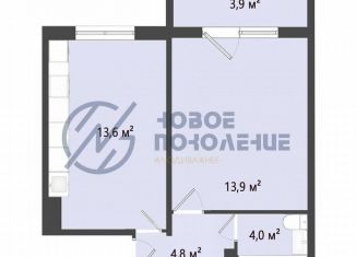 Продам 1-комнатную квартиру, 36.2 м2, Омская область, посёлок Биофабрика, 18к2