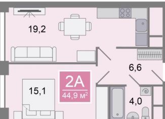 Продам квартиру свободная планировка, 45 м2, Москва, Сколковское шоссе, 40к1, ЖК Стеллар Сити