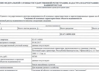 Участок на продажу, 10 сот., деревня Осоргино, Никольская улица