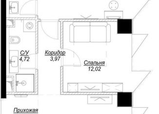 Продажа двухкомнатной квартиры, 61.5 м2, Москва, станция Фили